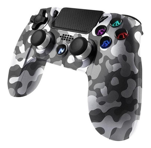 Joystick Inalambrico Noganet 4300x Ps4 Bluetooth Gamepad Camo