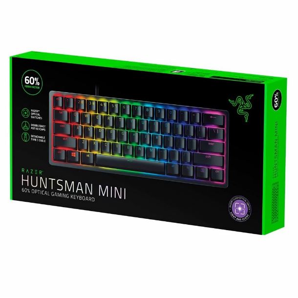 Teclado Razer Huntsman Mini Linear Red Black