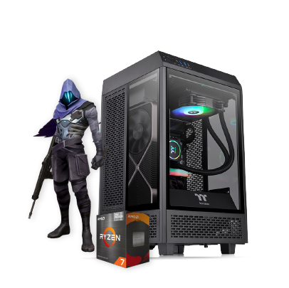 PC GAMER RYZEN 7 5700X b450 16gb ram 2x8 ssd m2 1tb RTX 3060 ti 700w Gabinete TT THE 100 PARA POCO ESPACIO!