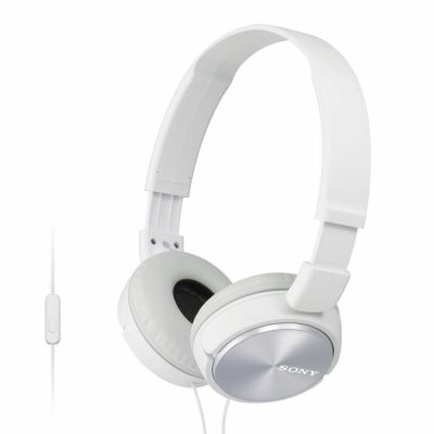 AURICULARES SONY MDR-ZX310AP MANOS LIBRES CON MICROFONO BLANCO