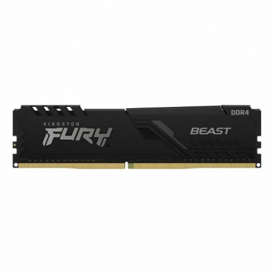 MEMORIA RAM KINGSTON FURY BEAST UDIMM DDR4 16GB 3200 BLACK