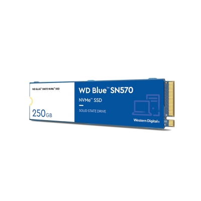 DISCO SSD M.2 WD BLUE SN550 250GB NVME 2400MB/S
