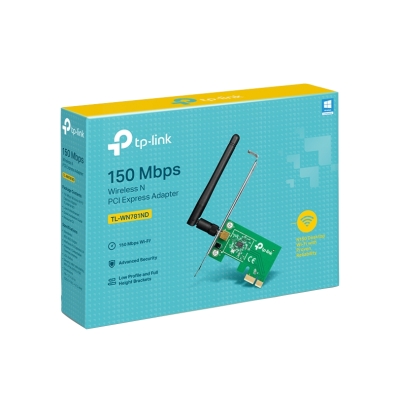 PLACA WIFI PCI EXPRESS TP-LINK TL-WN781ND 150 MBPS V3.20