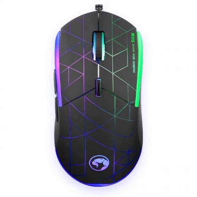 MOUSE GAMING MARVO M115 4000 DPI LED 7 COL AMBIDIESTRO