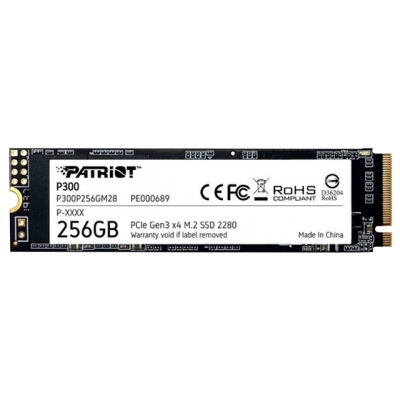 Disco Ssd M.2 Patriot P300 256gb Nvme Gen3 