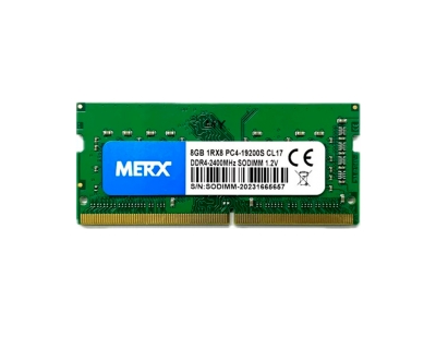 MEMORIA RAM MERX SODIMM 8GB DDR4 2400MHZ CL17 PC4-19200S