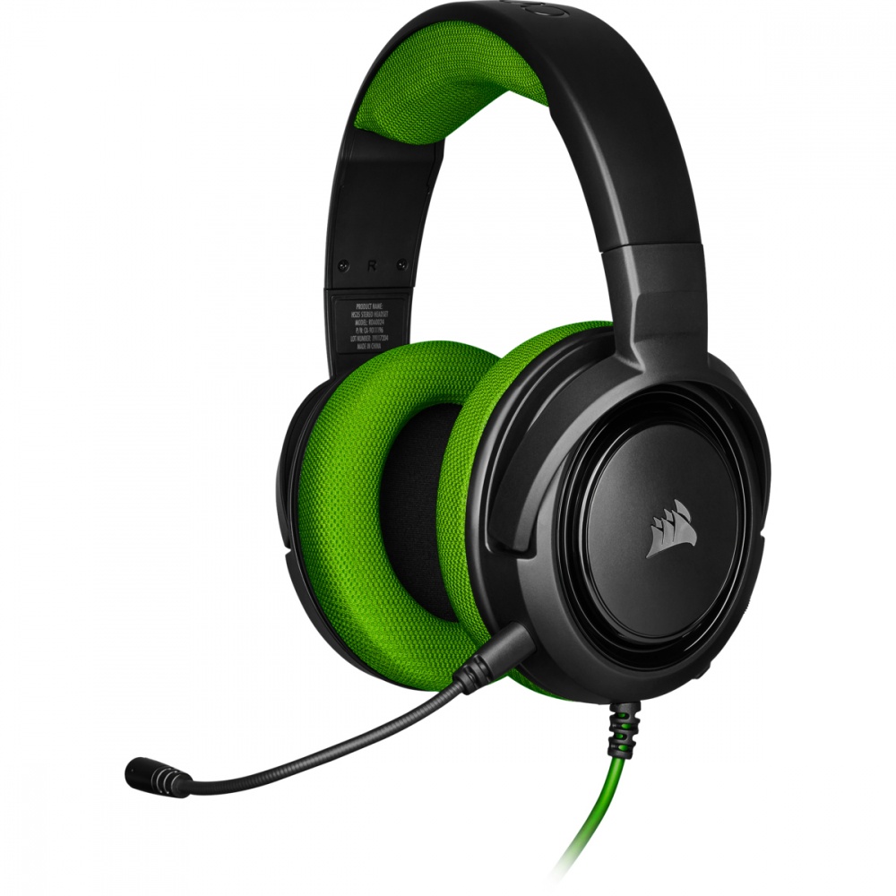 Corsair | Auricular HS35 Stereo Gaming | Green