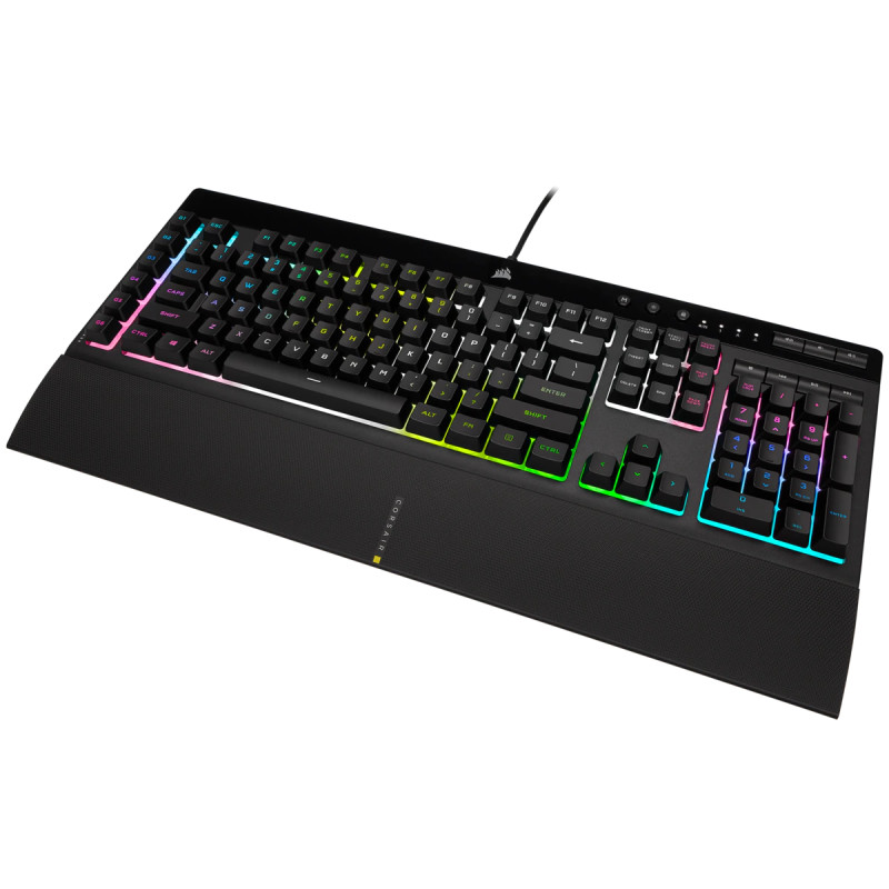 Teclado Corsair K55 RGB PRO XT iCue Macro Key English