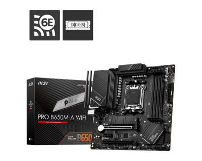 MOTHER MSI PRO B650M-A WIFI DDR5 AM5 (SERIES 7000/8000) (0160)