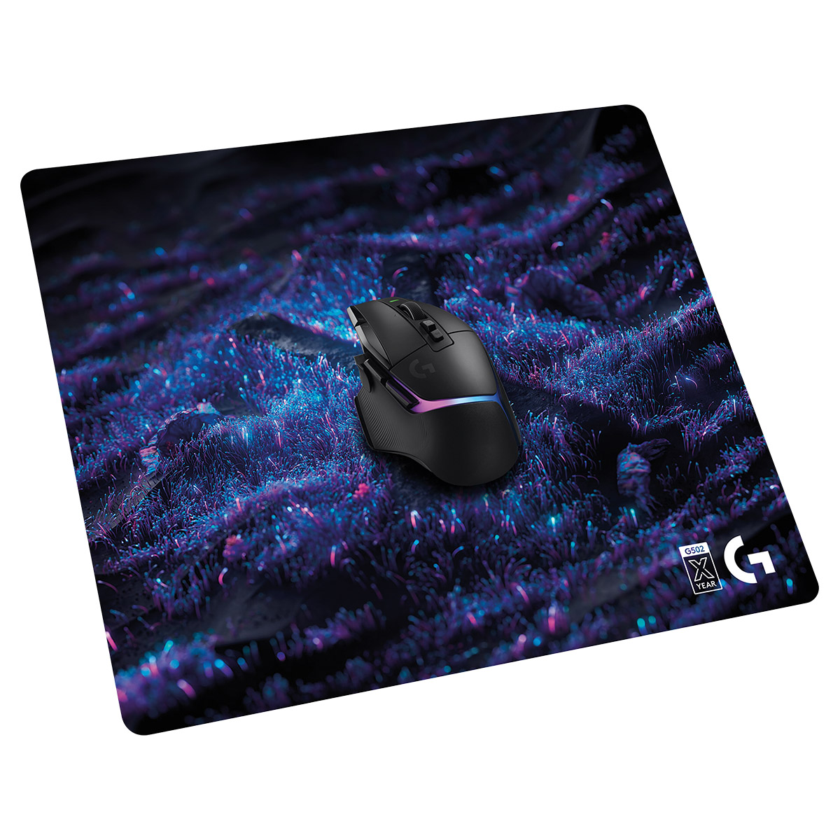 Mouse Gamer Logitech G502 X Plus Negro + Pad G640 Edicion Aniversario ( De Regalo) g502x