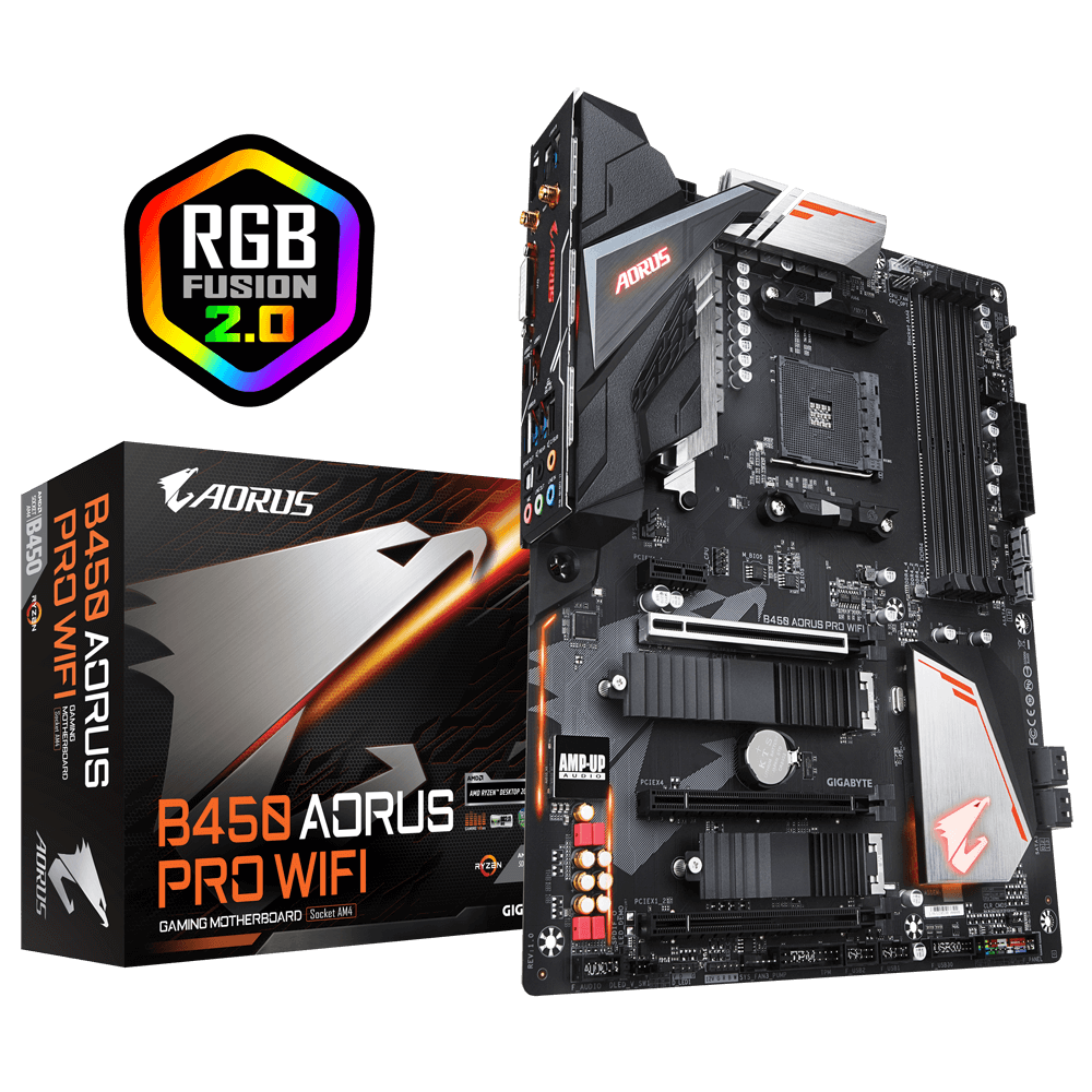 Motherboard Aorus B450 PRO WIFI (Outlet)