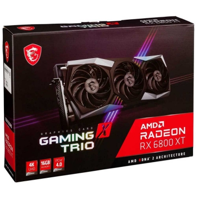 AMD RADEON RX 6800 16 GB PCLE 4.0 GAMING TRIO X MSI (OUTLET)