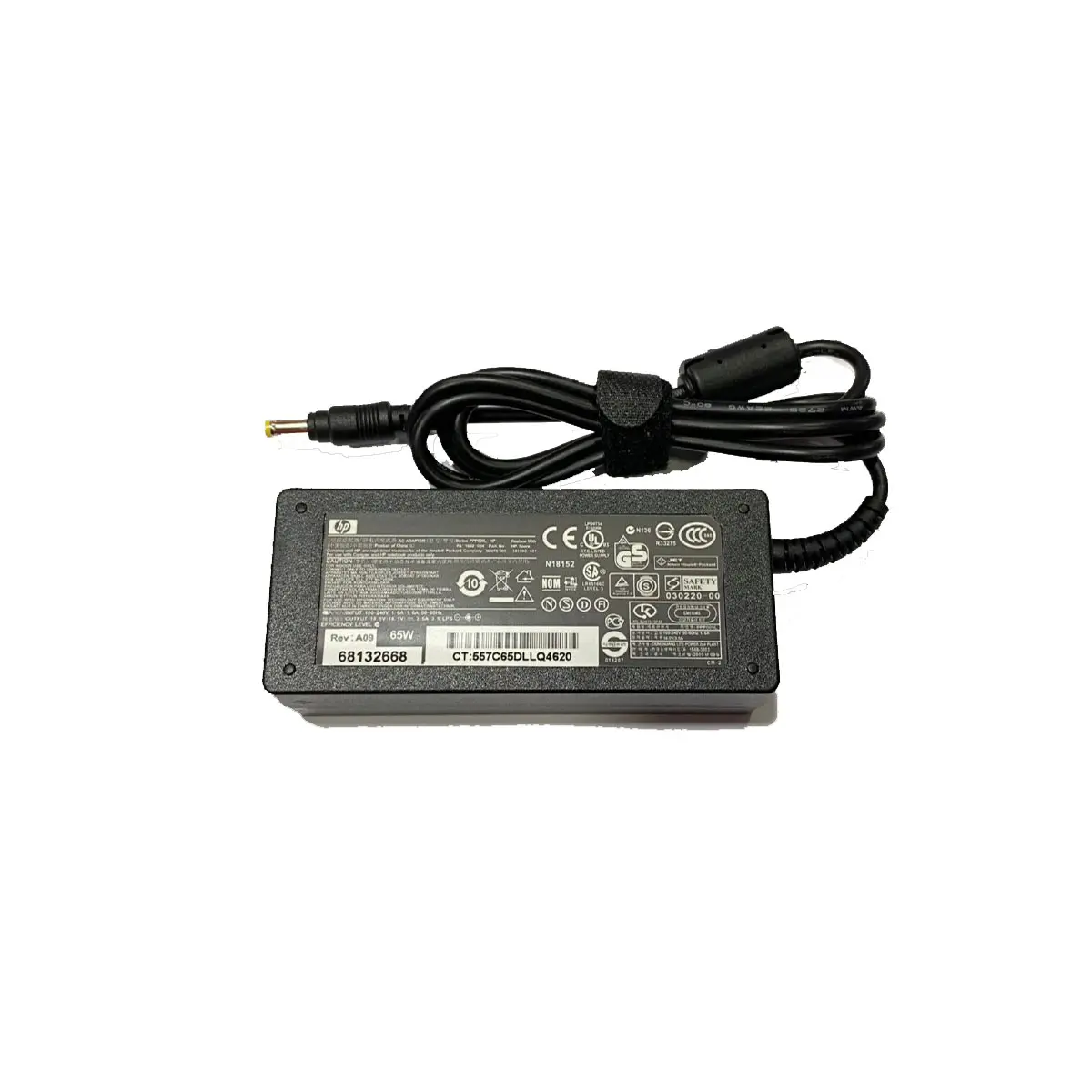 CARGADOR NOTEBOOK HP PIN AMARILLO 18.5V 3.5A / 4.8X1.7 PA1650-02H