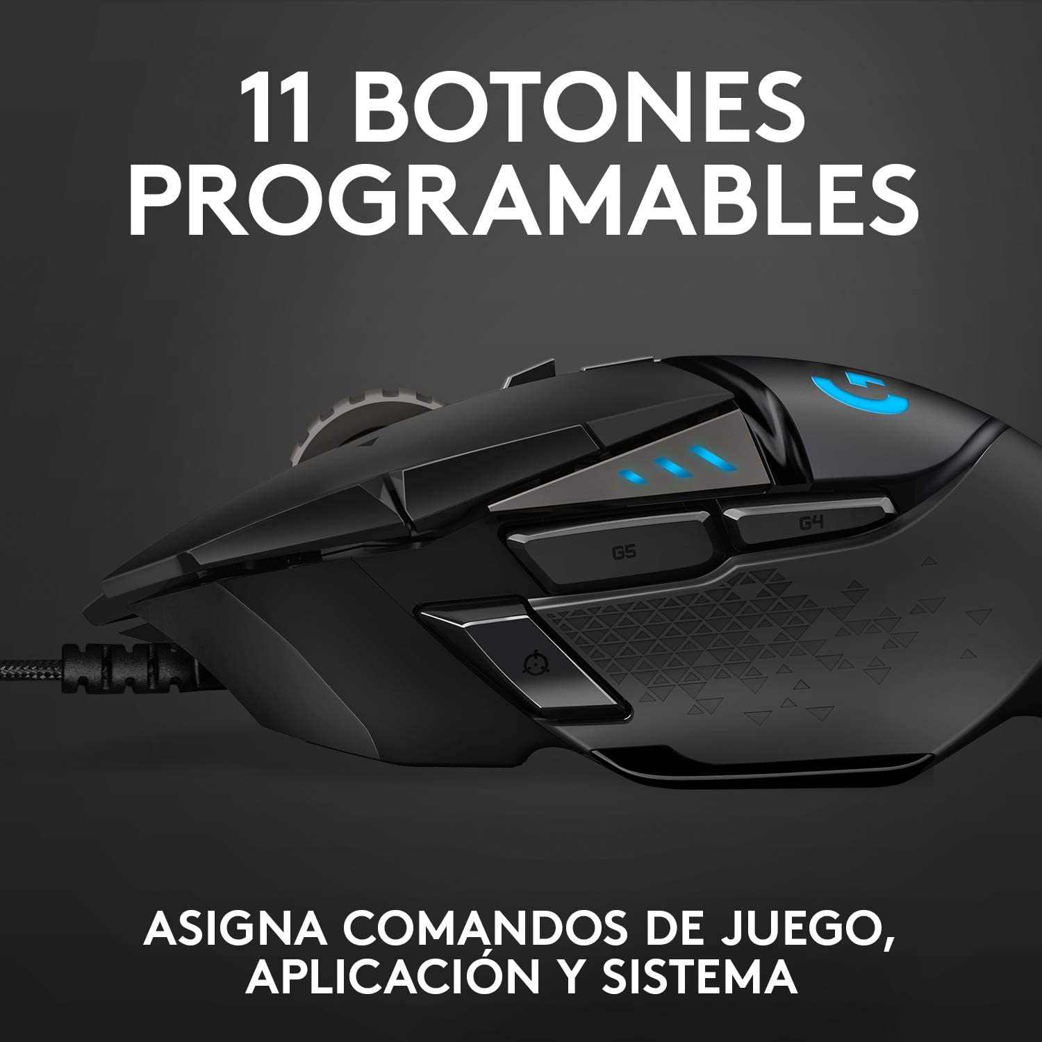 Perifericos Mouse USB Logitech G502 Hero Gamer 910-005550