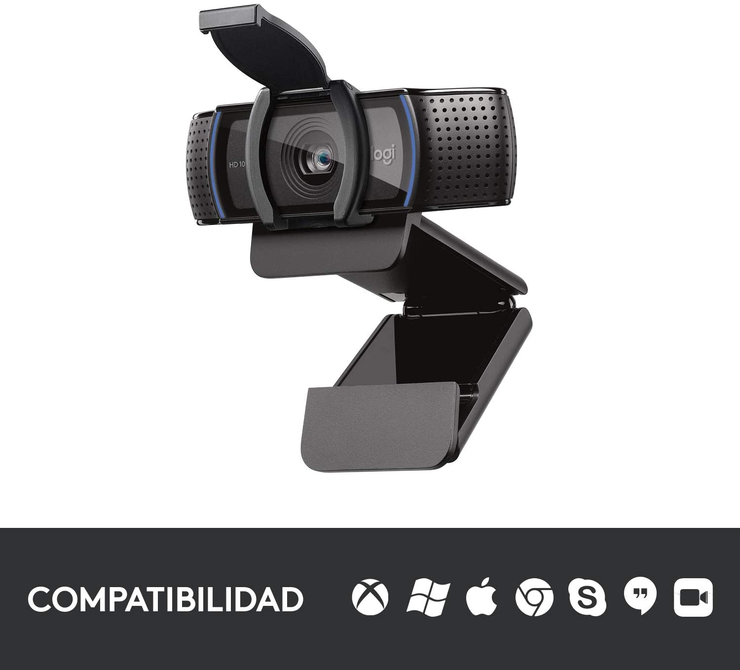 Perifericos Camara WebCam Logitech C920s PRO Full HD 960-001257