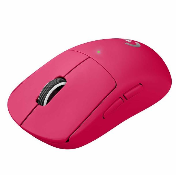 Perifericos Mouse Inalambrico Logitech PRO X Superlight Magenta Gamer 910-005955
