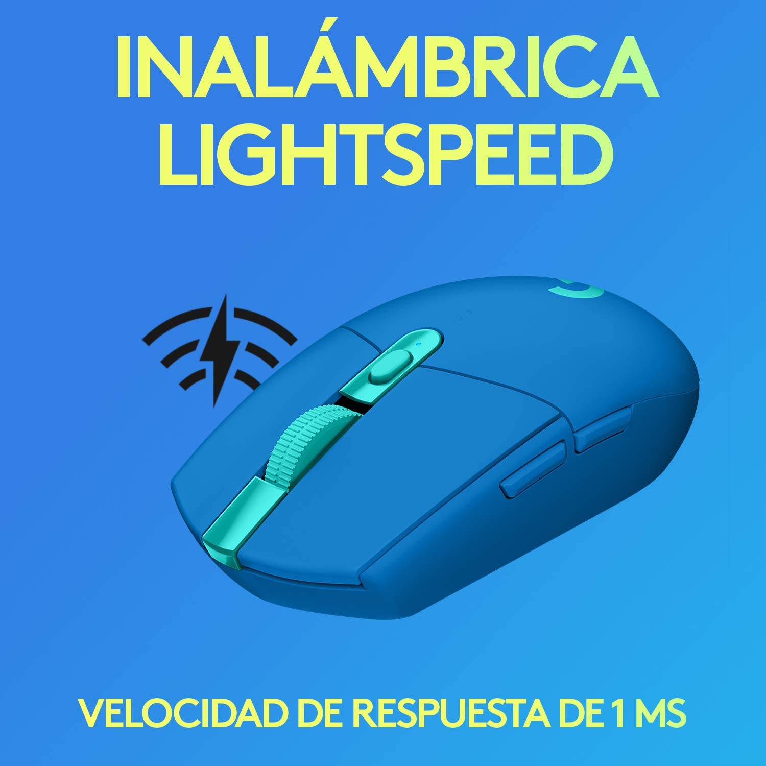 Perifericos Mouse Inalambrico Logitech G305 Blue Lightspeed Gamer 910-006013