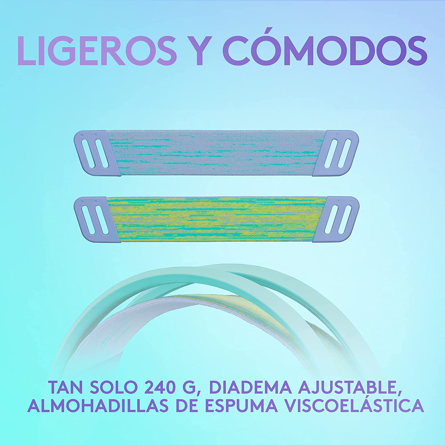 Auricular Gamer/PS4/PC Logitech G335 Gaming Headset Mint