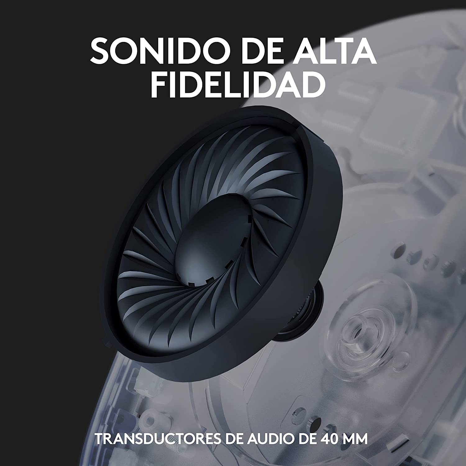 Perifericos Auricular Logitech G435 White Lightspeed Wireless Gamer 981-001073