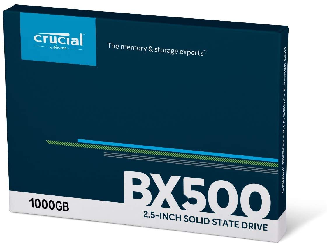 ALMACENAMIENTO DISCO SOLIDO SSD SATA CRUCIAL 1TB BX500