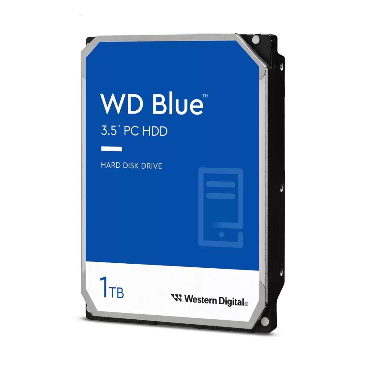 ALMACENAMIENTO DISCO RIGIDO HDD WESTERN DIGITAL 1TB BLUE 3.5MM SATA WD10EARZ