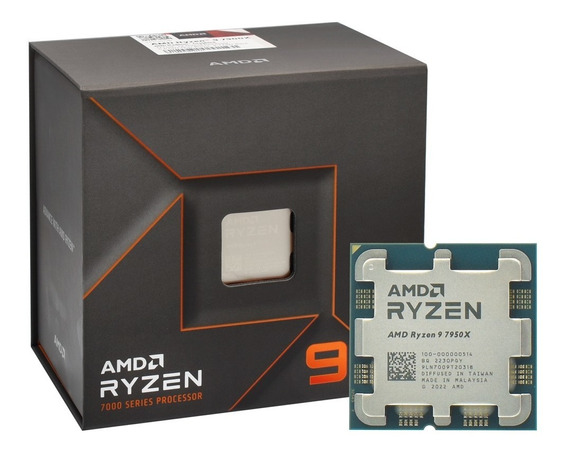 PROCESADOR AMD RYZEN 9 7950X 5.7GHZ SIN COOLER AM5