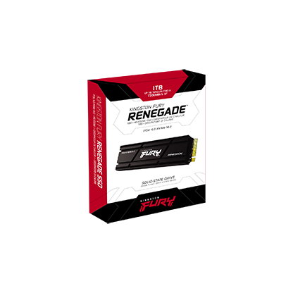 Almacenamiento Disco Solido SSD NVMe Kingston 1TB Fury Renegade PCIe 4.0 M.2 SFYRSK/1000G