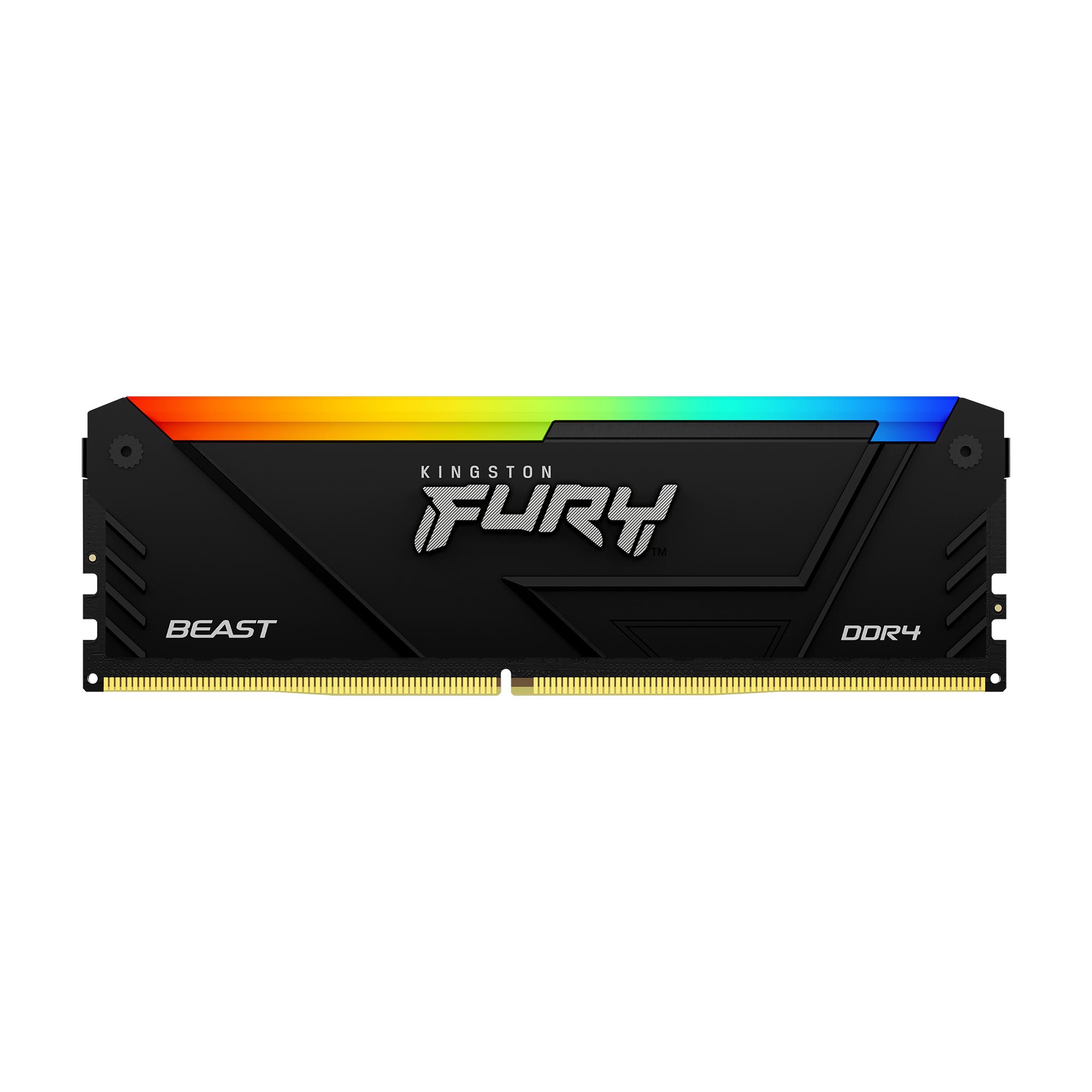 MEMORIA RAM DDR4 16GB KINGSTON 3200MHZ FURY BEAST BLACK RGB KF432C16BB2A/16