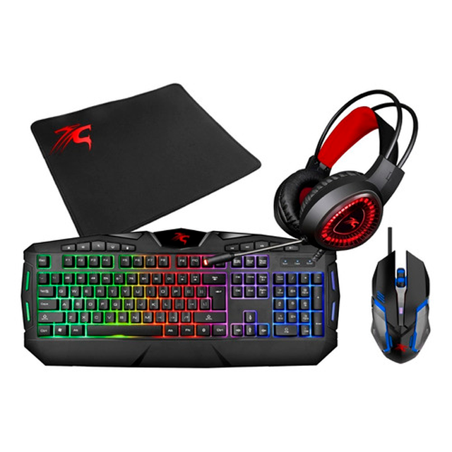 PERIFERICOS KIT GAMER SENTEY TEC/PAD/MOUSE/AURI GS-5790