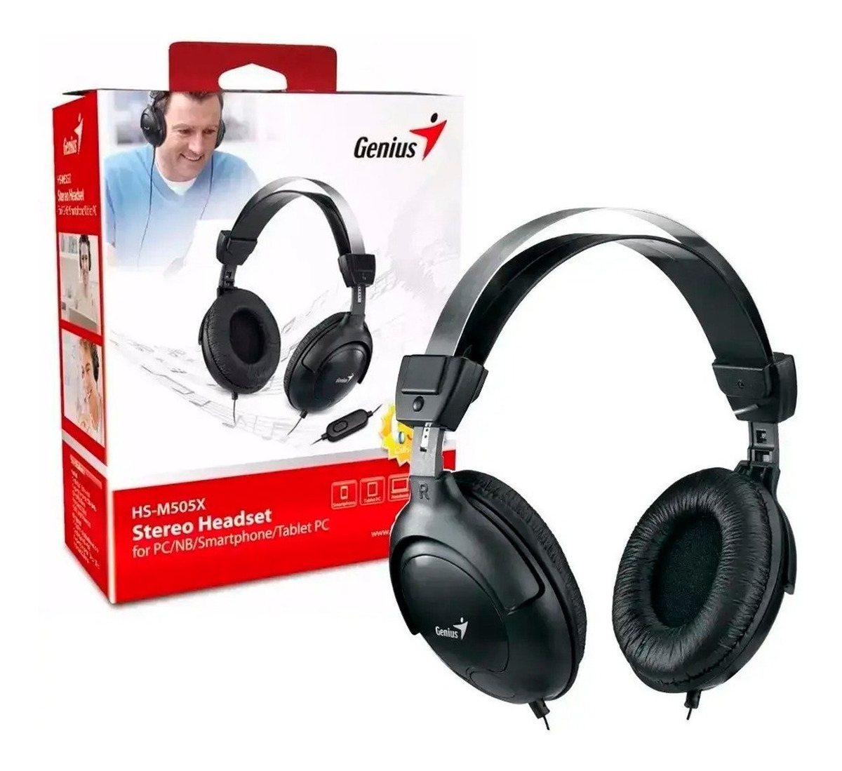 Auricular In Ear Genius Manos Libres Stereo Headset HS-M505X