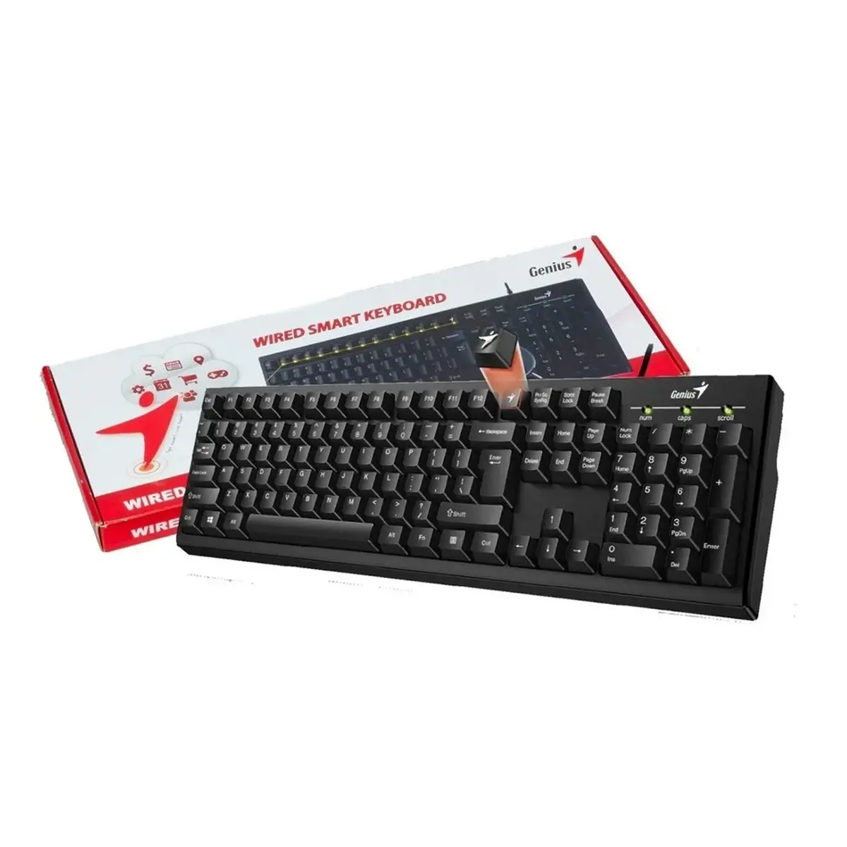 PERIFERICOS TECLADO USB GENIUS KB-100
