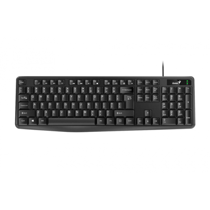 PERIFERICOS TECLADO USB GENIUS CLASSIC BLACK KB-117