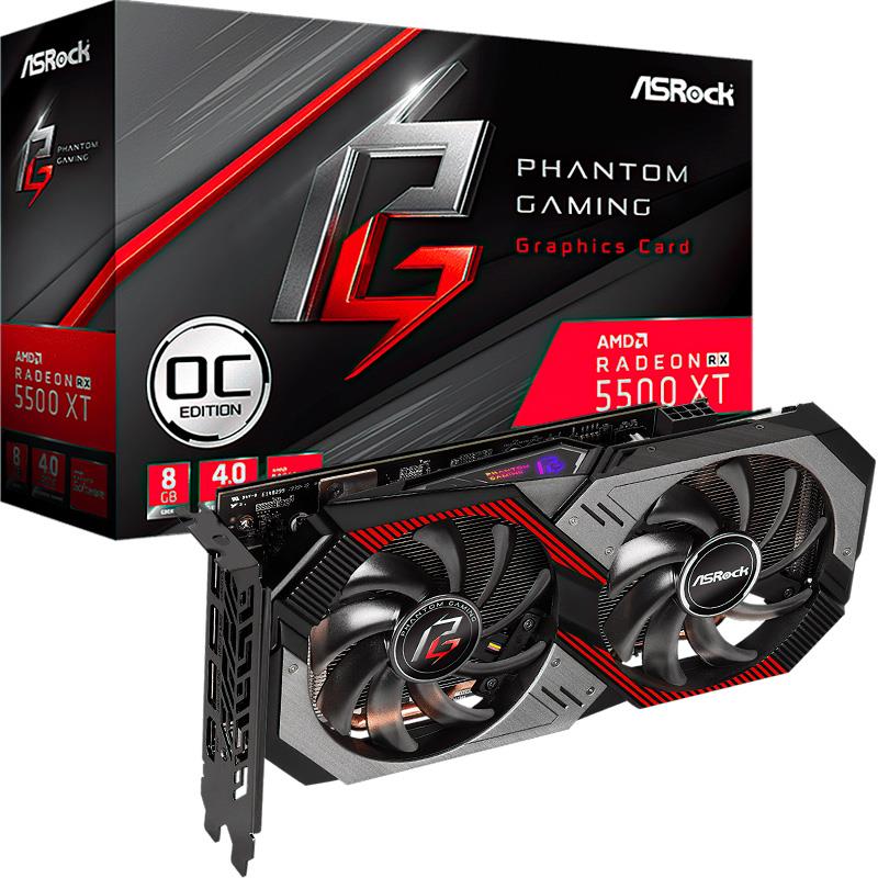 Tarjeta de video radeon rx 5500 fashion xt 8gb gddr6