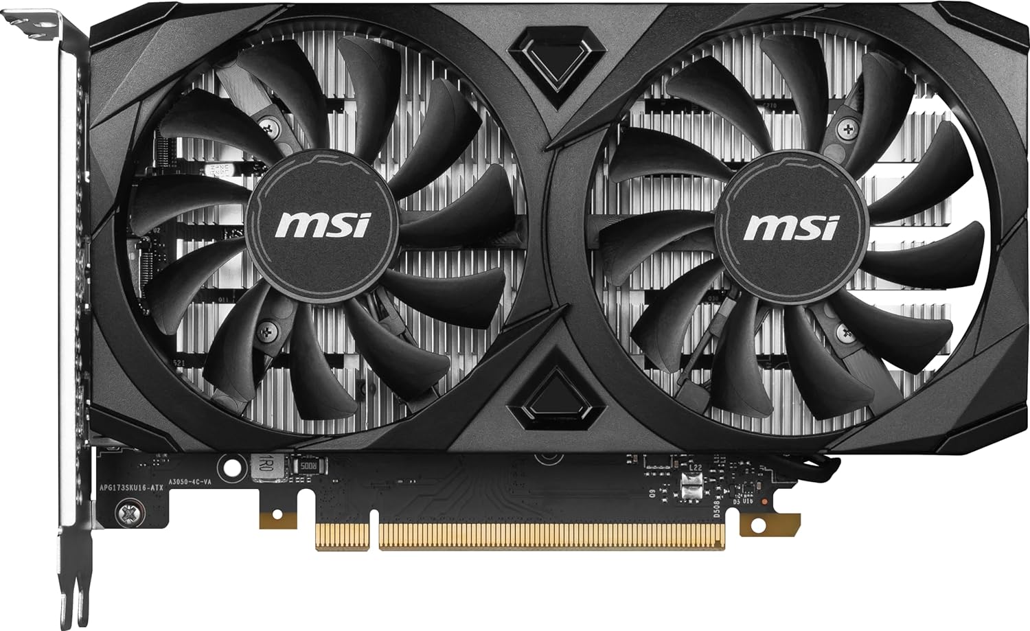 Placa De Video Nvidia Geforce MSI RTX 3050 Ventus 2X OC 6G GDDR6 912-V812-016