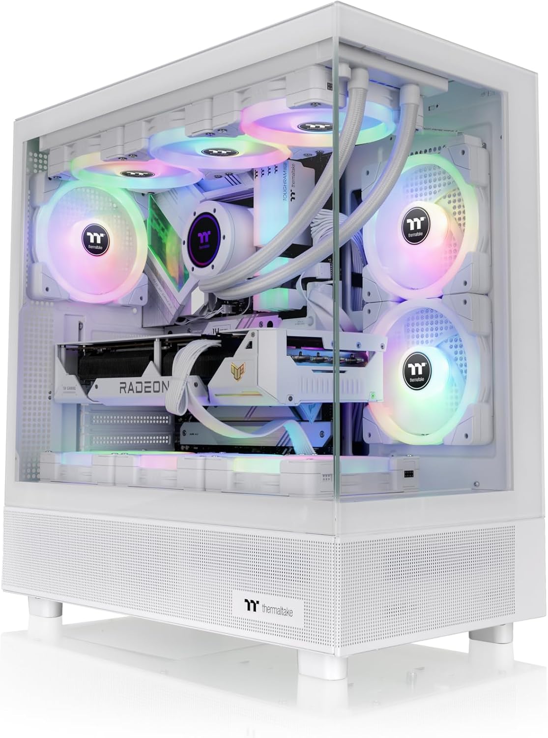 Gabinete Gamer Thermaltake View 270 Plus X3 Fan ARGB Snow White CA-1Y7-00M6WN-01 — foto 6