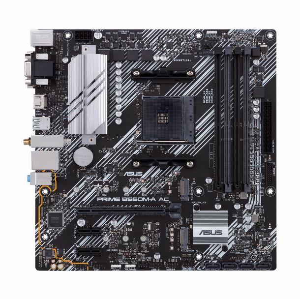 Motherboard Amd Asus Prime B550M-A AC WIFI AM4 — foto 5