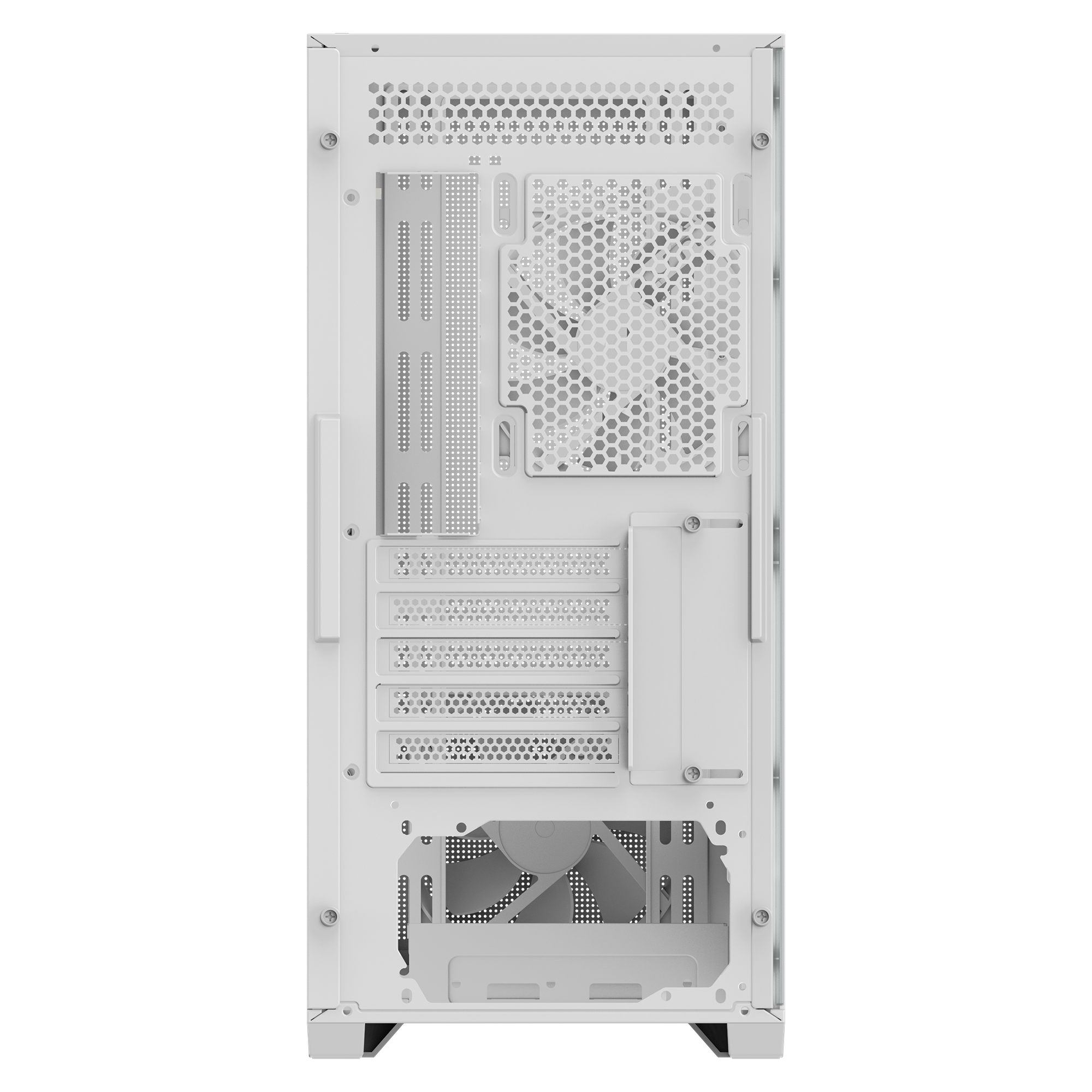 Gabinete Gamer Gigabyte C102 Glass X2 Fan White ICE GB-C102GI — foto 3