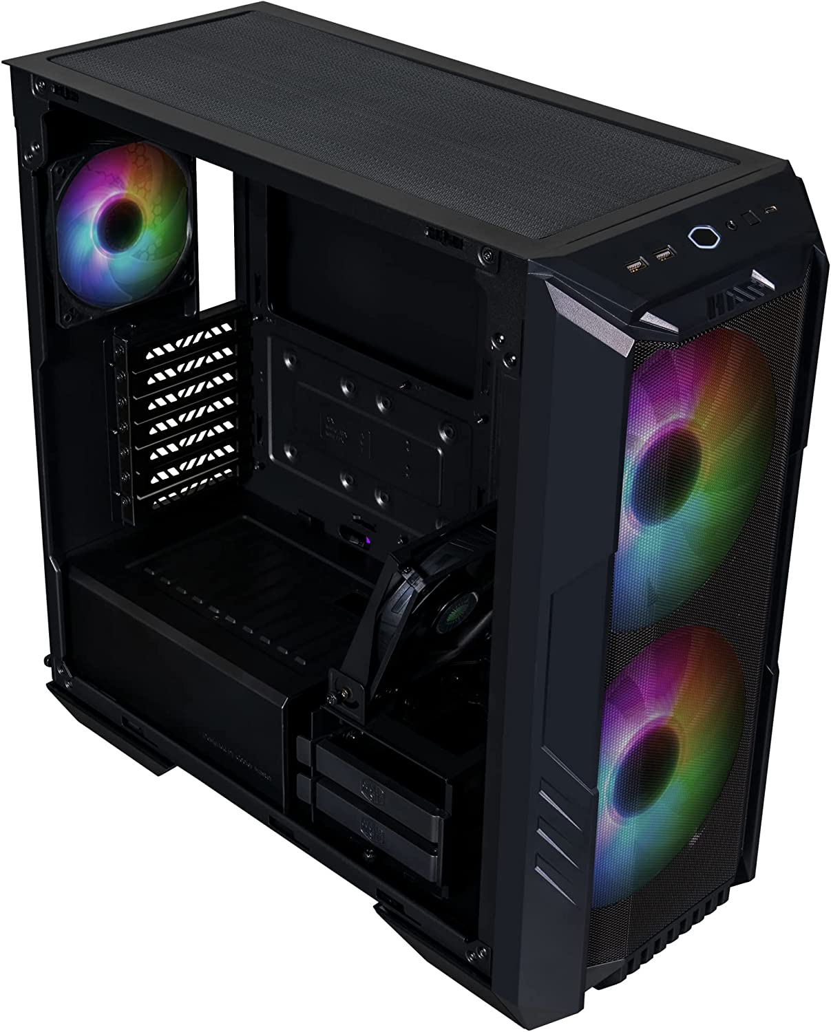 Gabinete Gamer Cooler Master HAF 500 Black H500-KGNN-S00