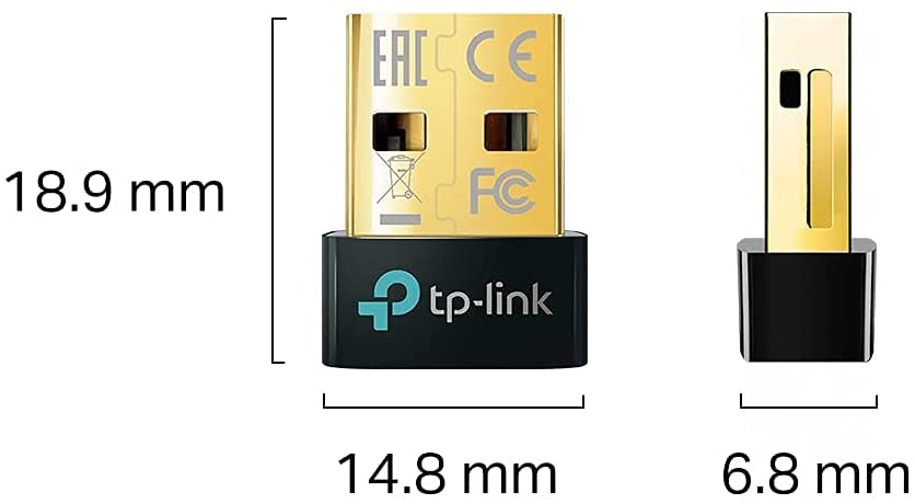 Placa De Bluetooth Tp-Link Bluetooth 5.4 USB Nano UB500