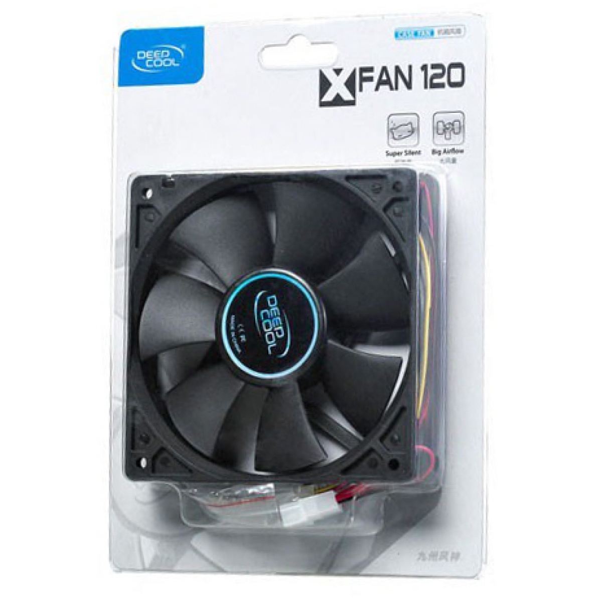 REFRIGERACION COOLER GABINETE DEEPCOOL 120MM XFAN BLACK