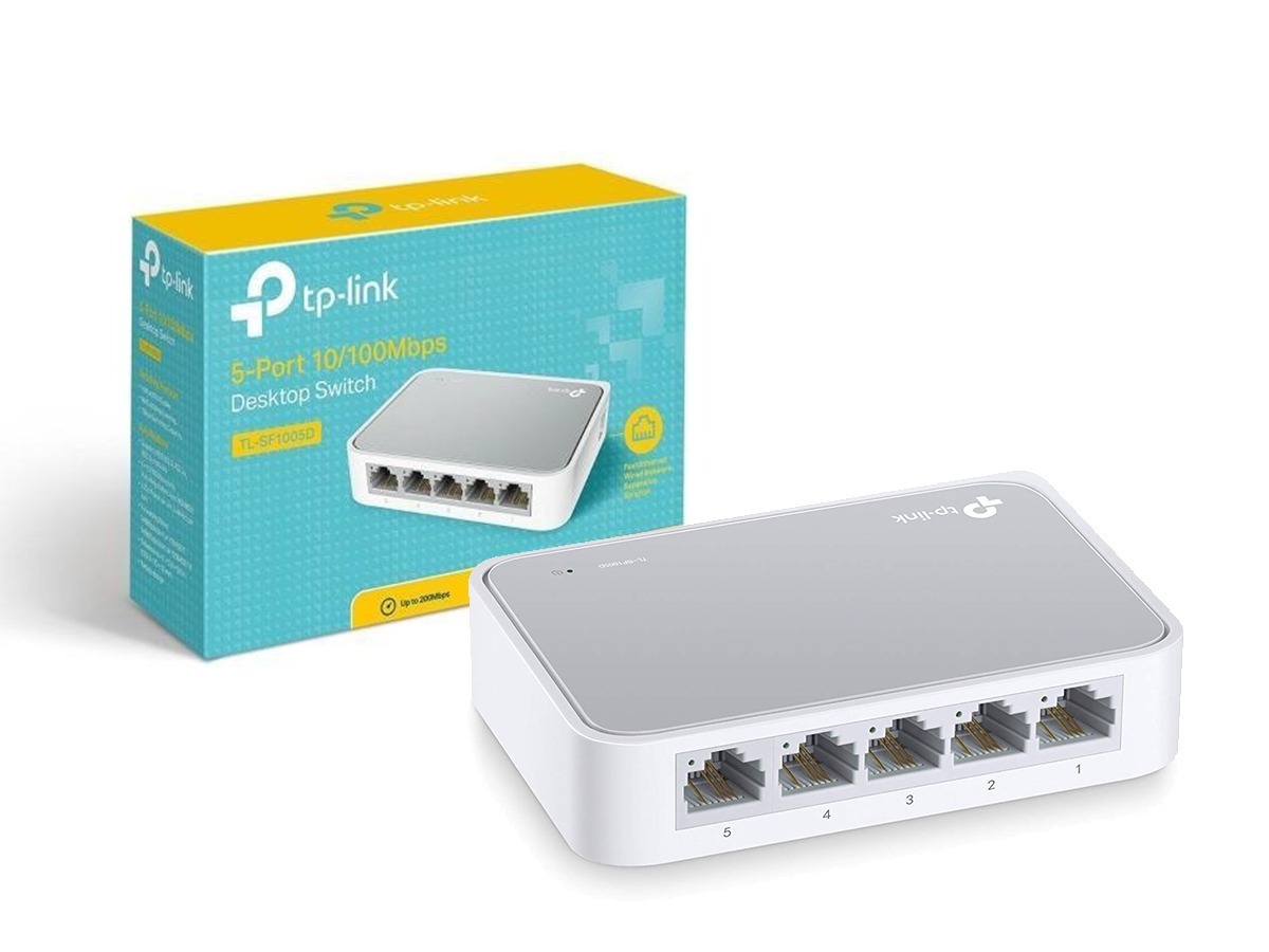 CONECTIVIDAD SWITCH RED TP-LINK 5 PUERTOS TL-SF1005D