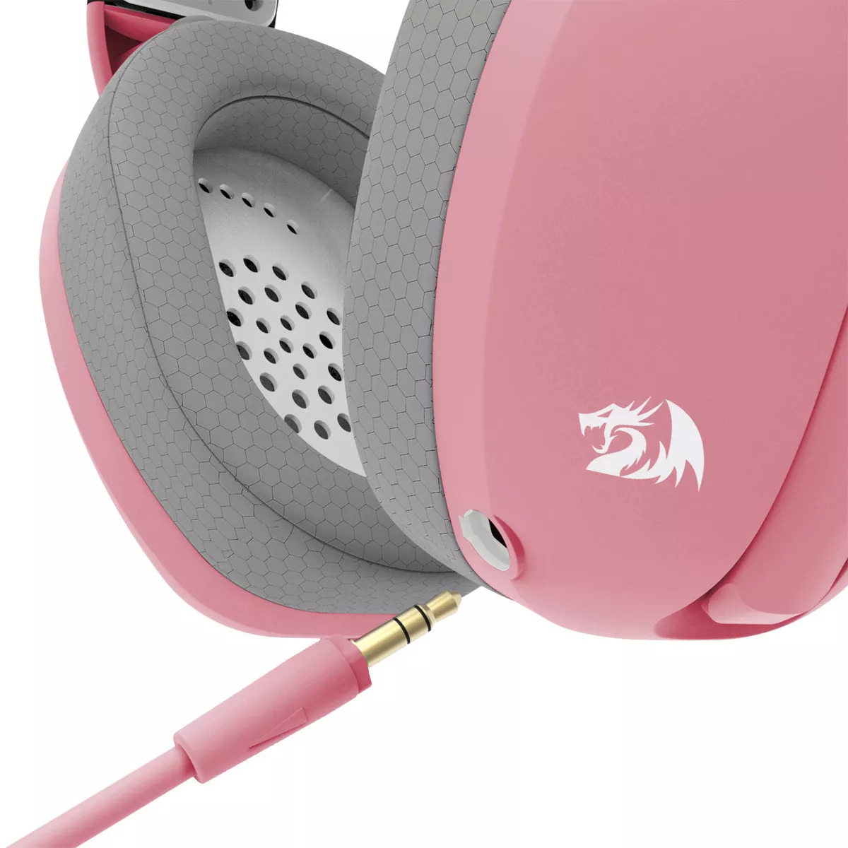 Perifericos Auricular Redragon Ire Pro White/Pink Wireless Gamer H848PK