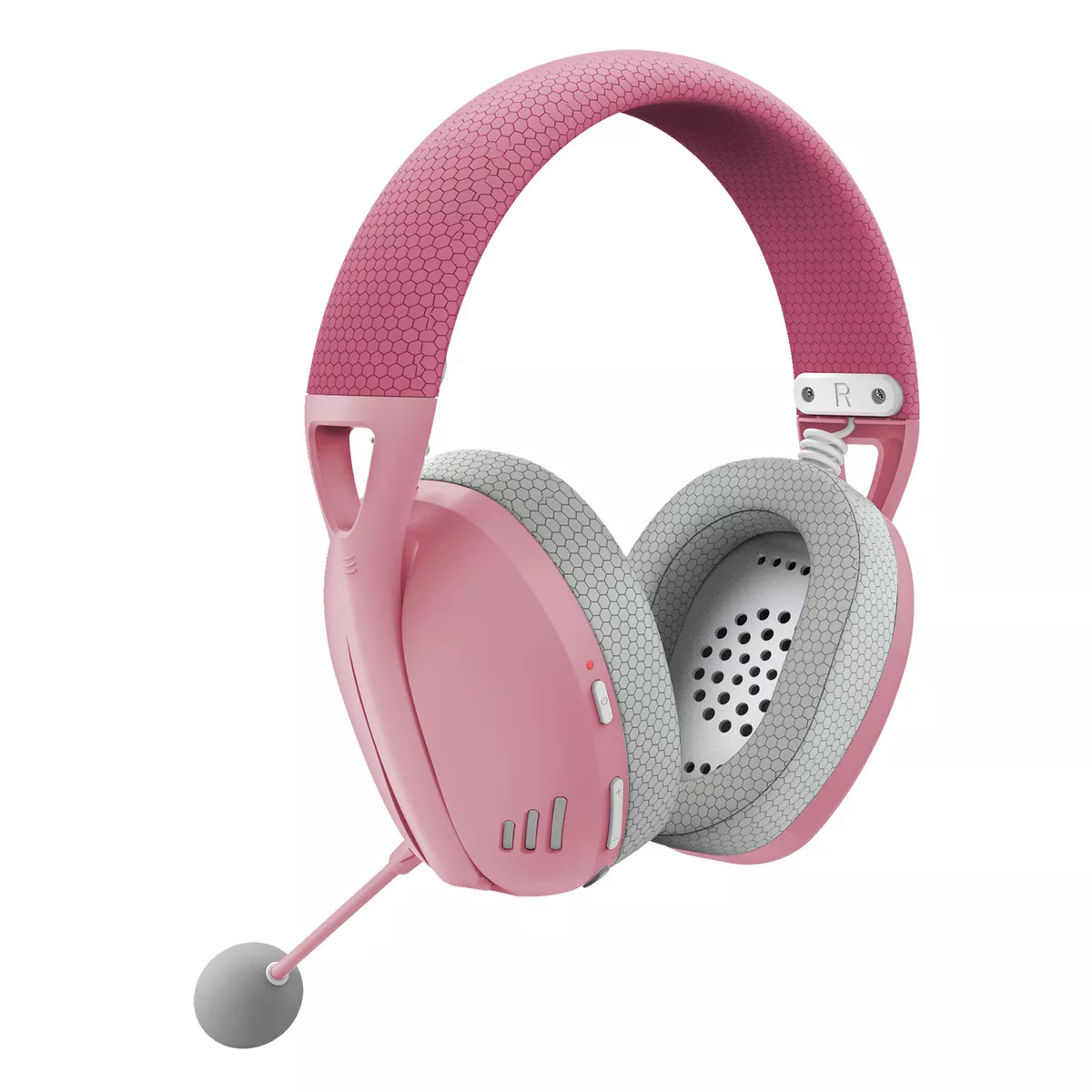 Perifericos Auricular Redragon Ire Pro White/Pink Wireless Gamer H848PK