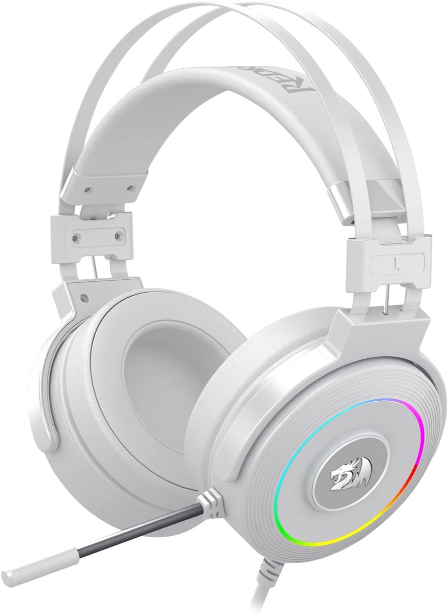 PERIFERICOS AURICULAR PC REDRAGON LAMIA 2 WHITE 7.1 GAMER H320W-RGB