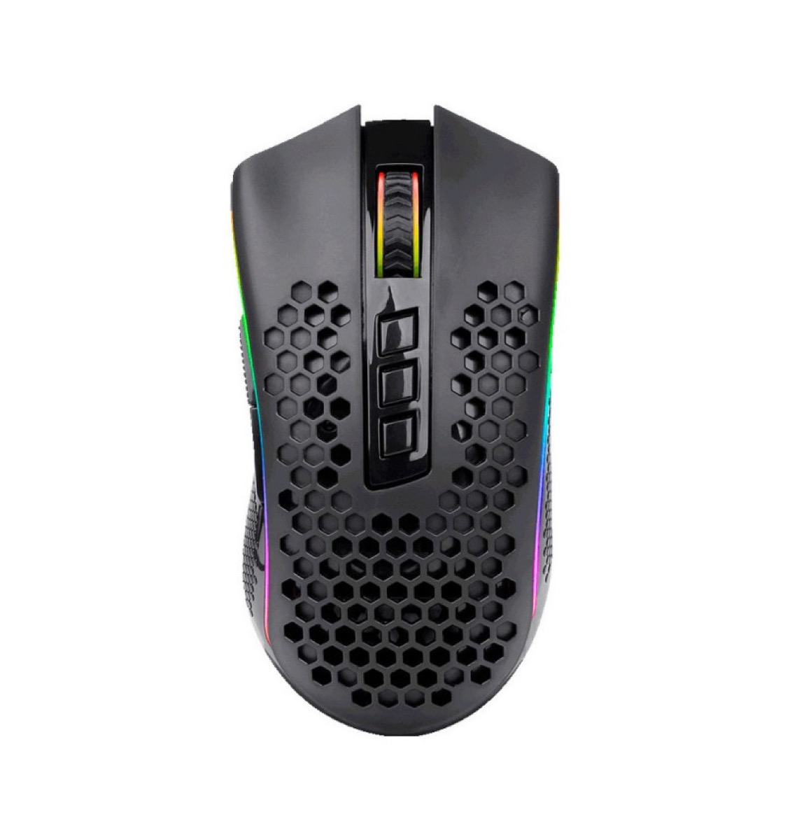 PERIFERICOS MOUSE INALAMBRICO REDRAGON STORM PRO BLACK GAMER M808-KS