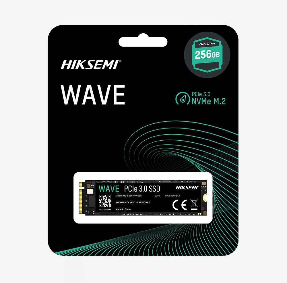 Almacenamiento Disco Solido SSD NVMe Hiksemi 256GB Wave M.2 HD-SSD-WAVE