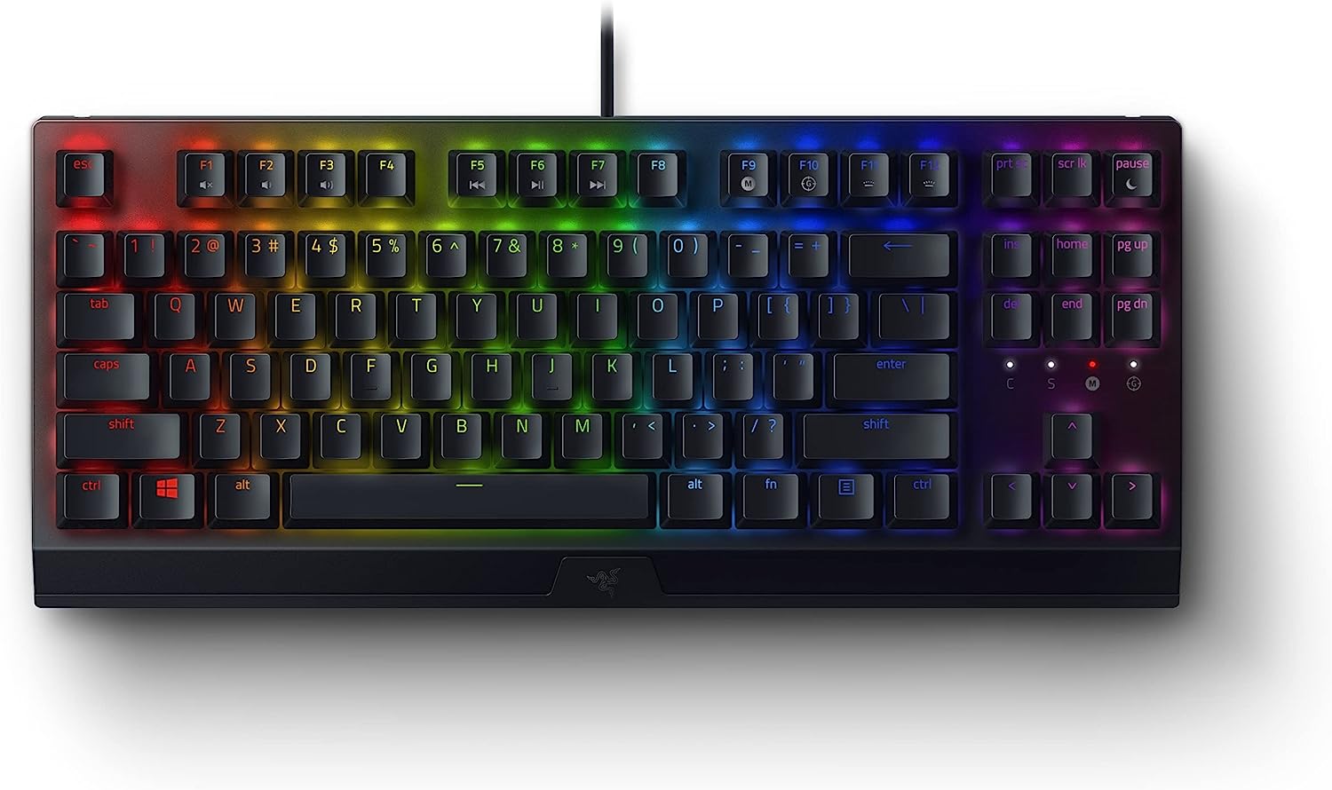 PERIFERICOS TECLADO USB RAZER BLACKWIDOW V3 TKL SWITCH YELLOW GAMER MECANICO RZ03-03491800-R3M1