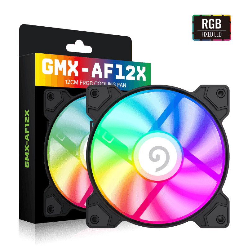 Refrigeracion Cooler Gamemax 120mm Fan FRGB GMXAF12X MyM