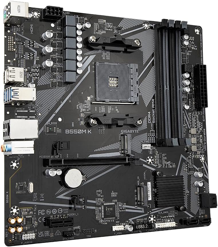 Motherboard Amd Gigabyte B550M K AM4