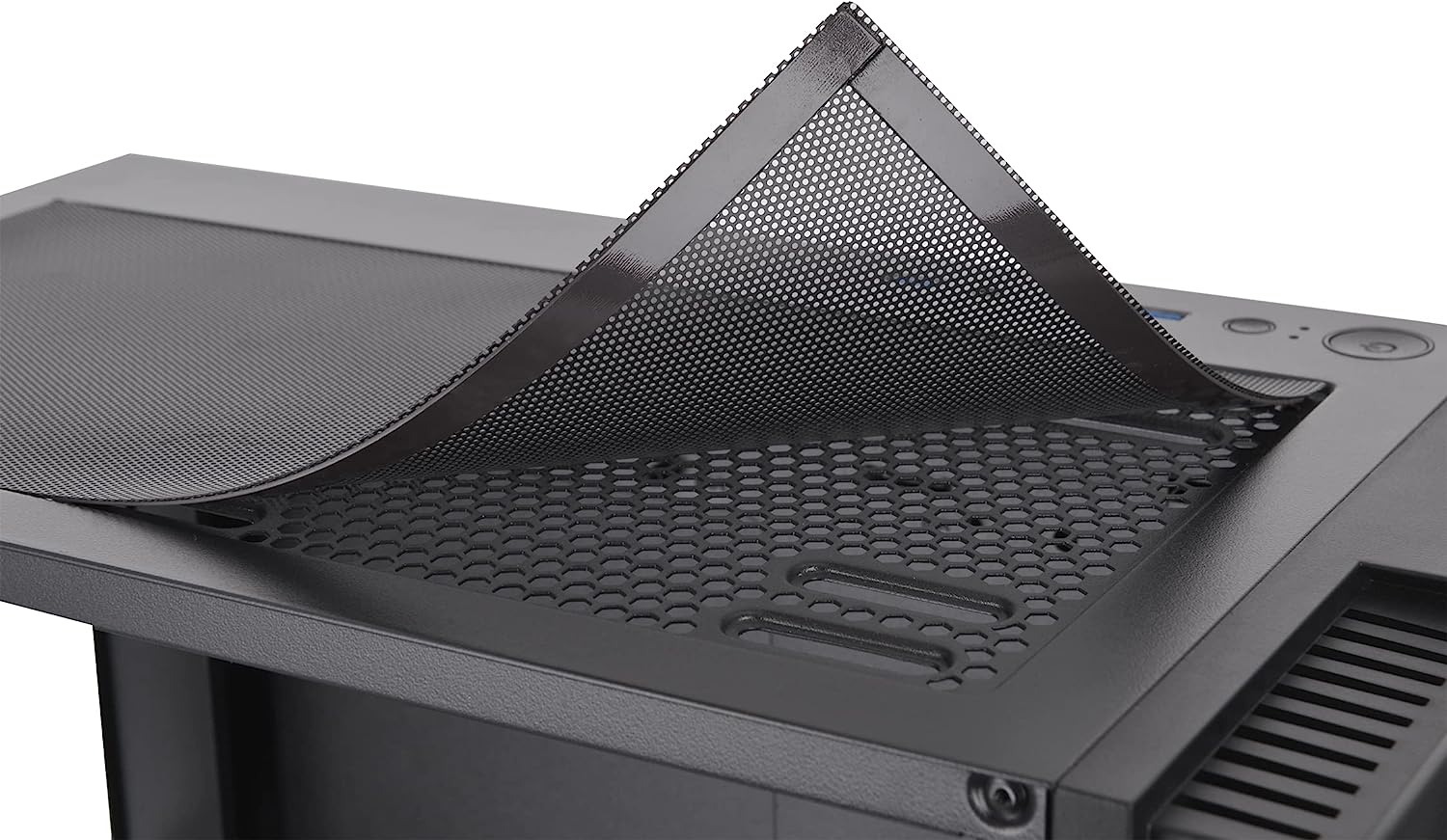 Gabinete Gamer Thermaltake View 200 TG X3 Fan ARGB Black CA1X300M1WN00